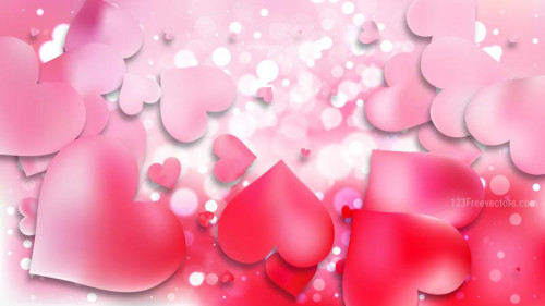 Light Pink Valentine Background