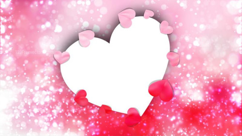 Light Pink Valentine Background Graphic