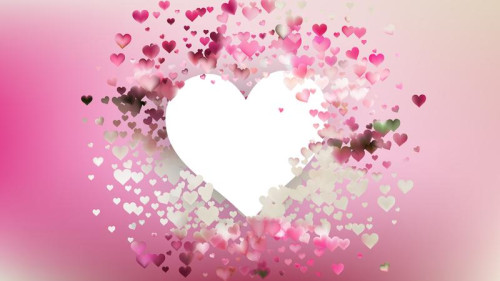 Light Pink Valentine Background