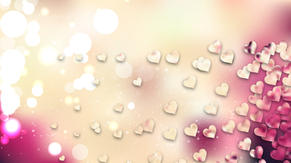 Pink and Beige Valentines Background Image