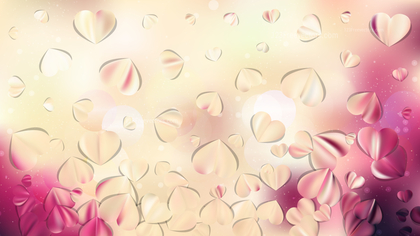 Pink and Beige Love Background