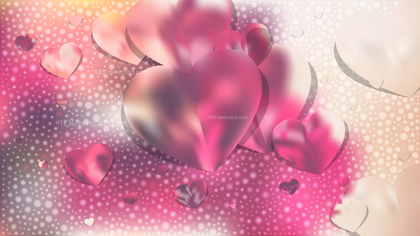 Pink and Beige Valentines Background