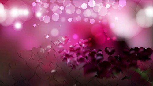 Pink and Black Valentine Background Vector