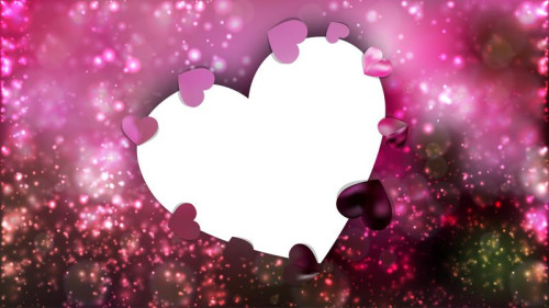 Pink and Black Valentines Day Background