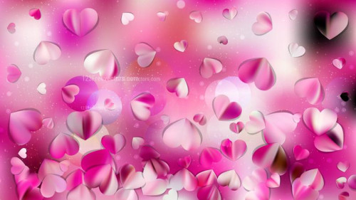 Pink and White Valentine Background Design