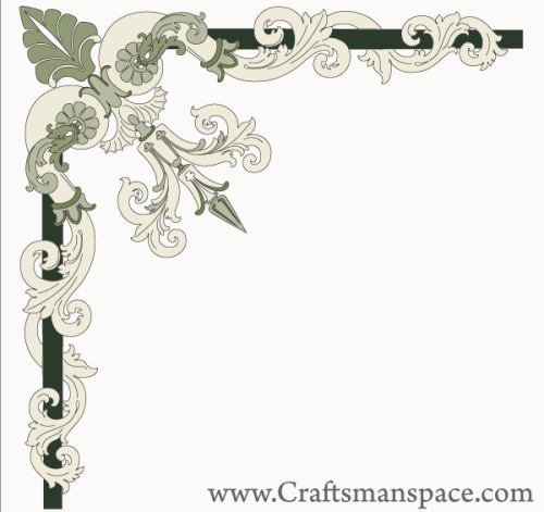 Border Corner Ornament Free Vector Graphics