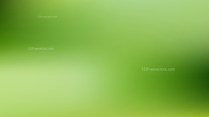 Green Blur Background Design