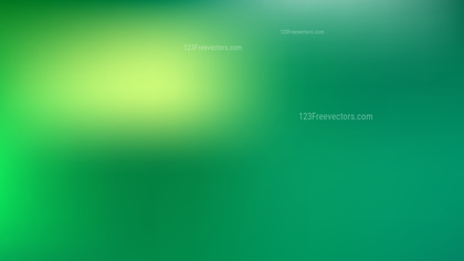 Green Blurred Background Illustration