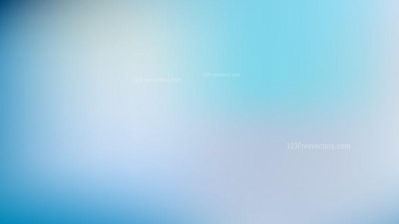 Light Blue Blurry Background