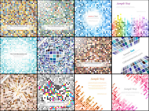 Free Tile Background Vector Pack