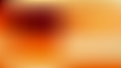 Orange Blur Background