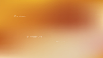 Orange Blurred Background Vector Illustration