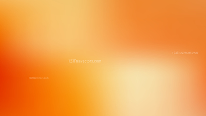 Orange Business PowerPoint Background Vector Graphic