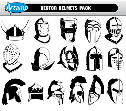 Free Vector Helmets Pack