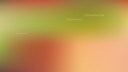 Orange and Green Gaussian Blur Background Illustration