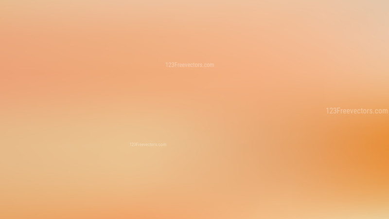 Pastel Orange Photo Blurred Background
