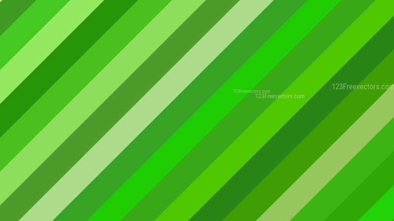 Green Diagonal Stripes Background Vector Image