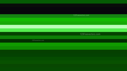 Cool Green Horizontal Striped Background