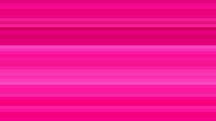 Hot Pink Horizontal Stripes Background Vector