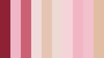 Pink and Beige Vertical Stripes Background Illustration