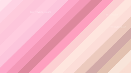 Pink and Beige Diagonal Stripes Background