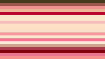 Pink and Beige Horizontal Striped Background