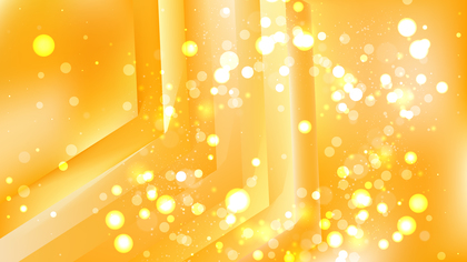 Abstract Amber Color Blurred Lights Background
