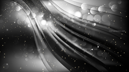 Abstract Black and Grey Blurred Lights Background Image