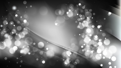 Abstract Black and Grey Blurred Bokeh Background Image