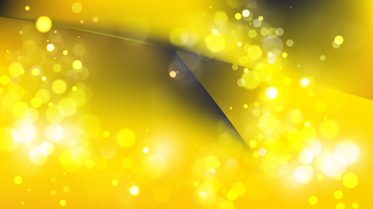 Abstract Black and Yellow Blurry Lights Background Vector