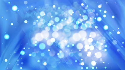 Abstract Blue Lights Background