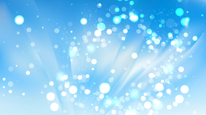 Abstract Blue Blurred Lights Background Image