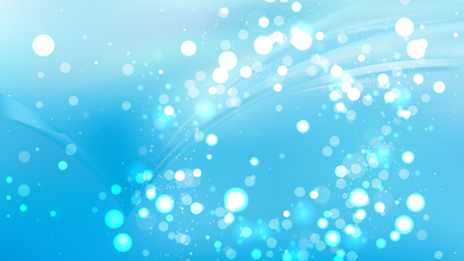 Abstract Blue Lights Background Image
