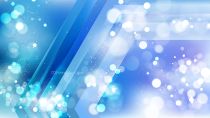 Abstract Blue and White Lights Background Vector