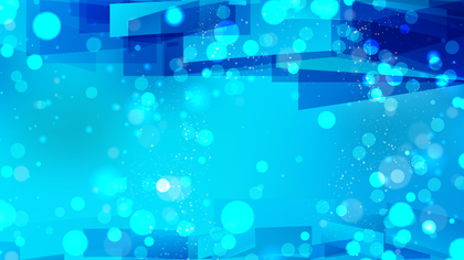 Abstract Bright Blue Blur Lights Background Image