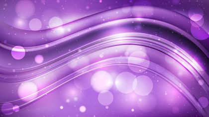 Abstract Bright Purple Blurred Bokeh Background