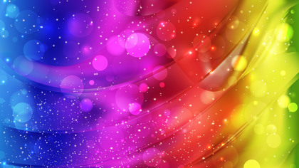Abstract Colorful Defocused Lights Background Vector