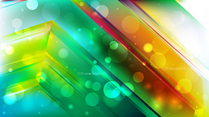 Abstract Colorful Bokeh Defocused Lights Background Vector