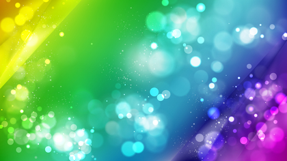 Abstract Colorful Blurred Lights Background Image