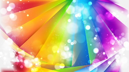 Abstract Colorful Blurry Lights Background Image