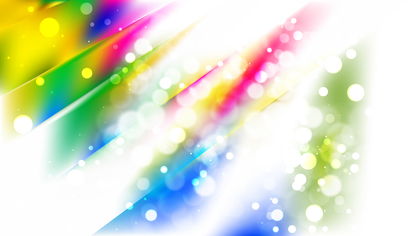 Abstract Colorful Bokeh Background Image