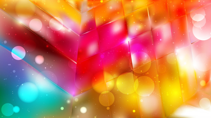 Abstract Colorful Blurred Lights Background Design