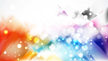 Abstract Colorful Blurry Lights Background Design