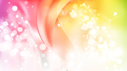 Abstract Colorful Blurred Lights Background