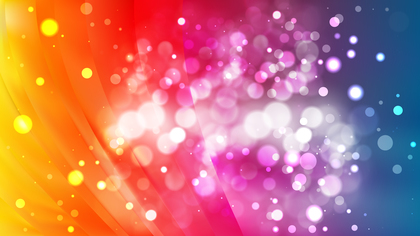 Abstract Colorful Lights Background Vector