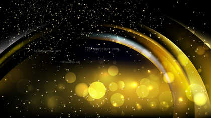 Abstract Cool Gold Blur Lights Background Design