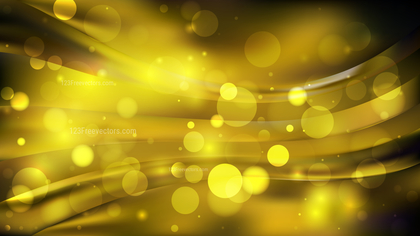 Abstract Cool Gold Lights Background Design