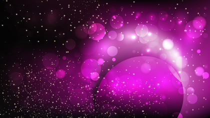 Abstract Cool Purple Blurred Lights Background Vector