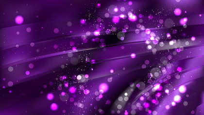 Abstract Cool Purple Blurry Lights Background Vector