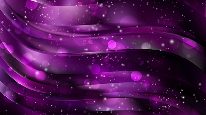 Abstract Cool Purple Blurred Bokeh Background Vector